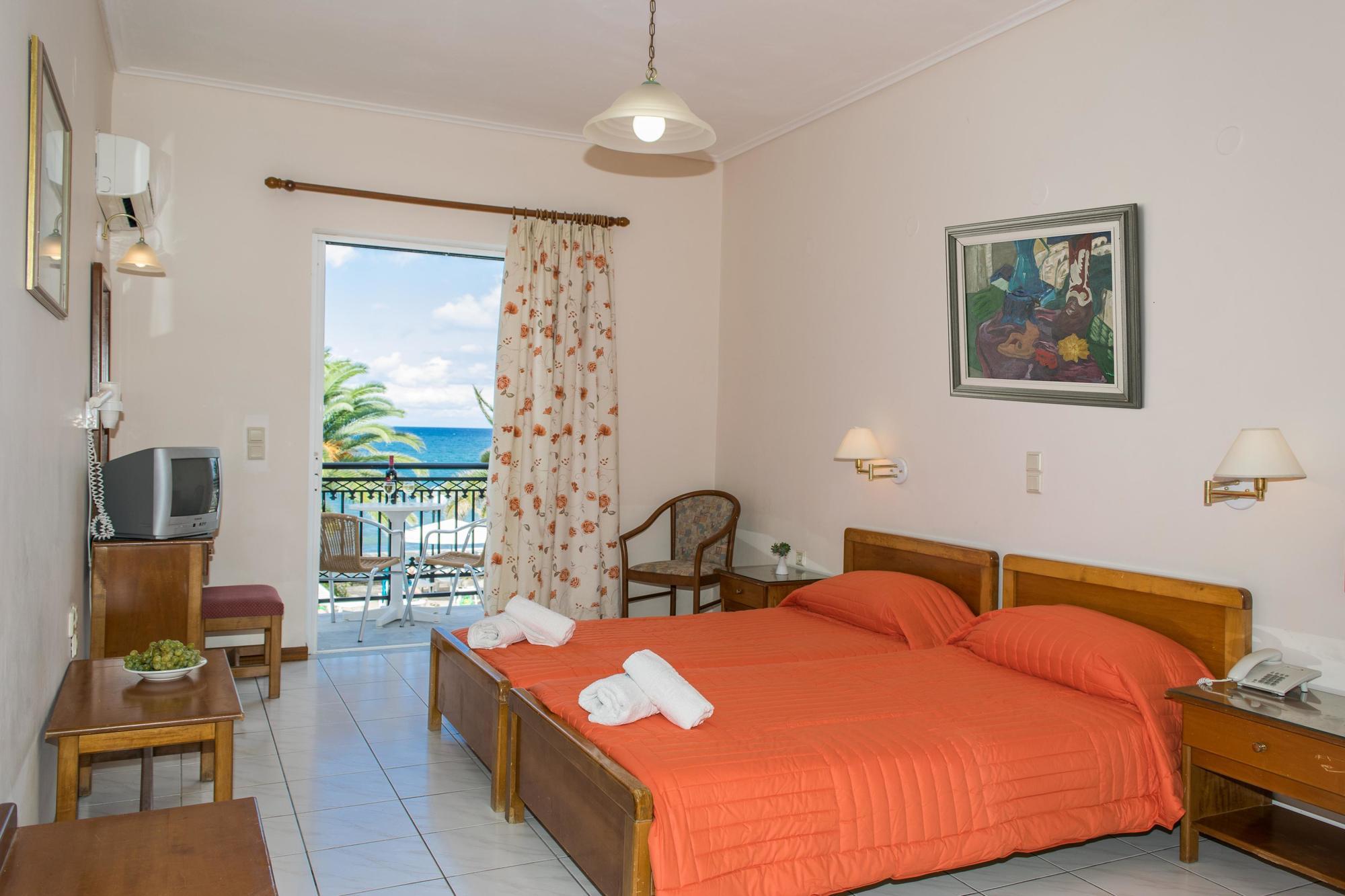 Paradise Beach Camping Platys Gialos  Bagian luar foto