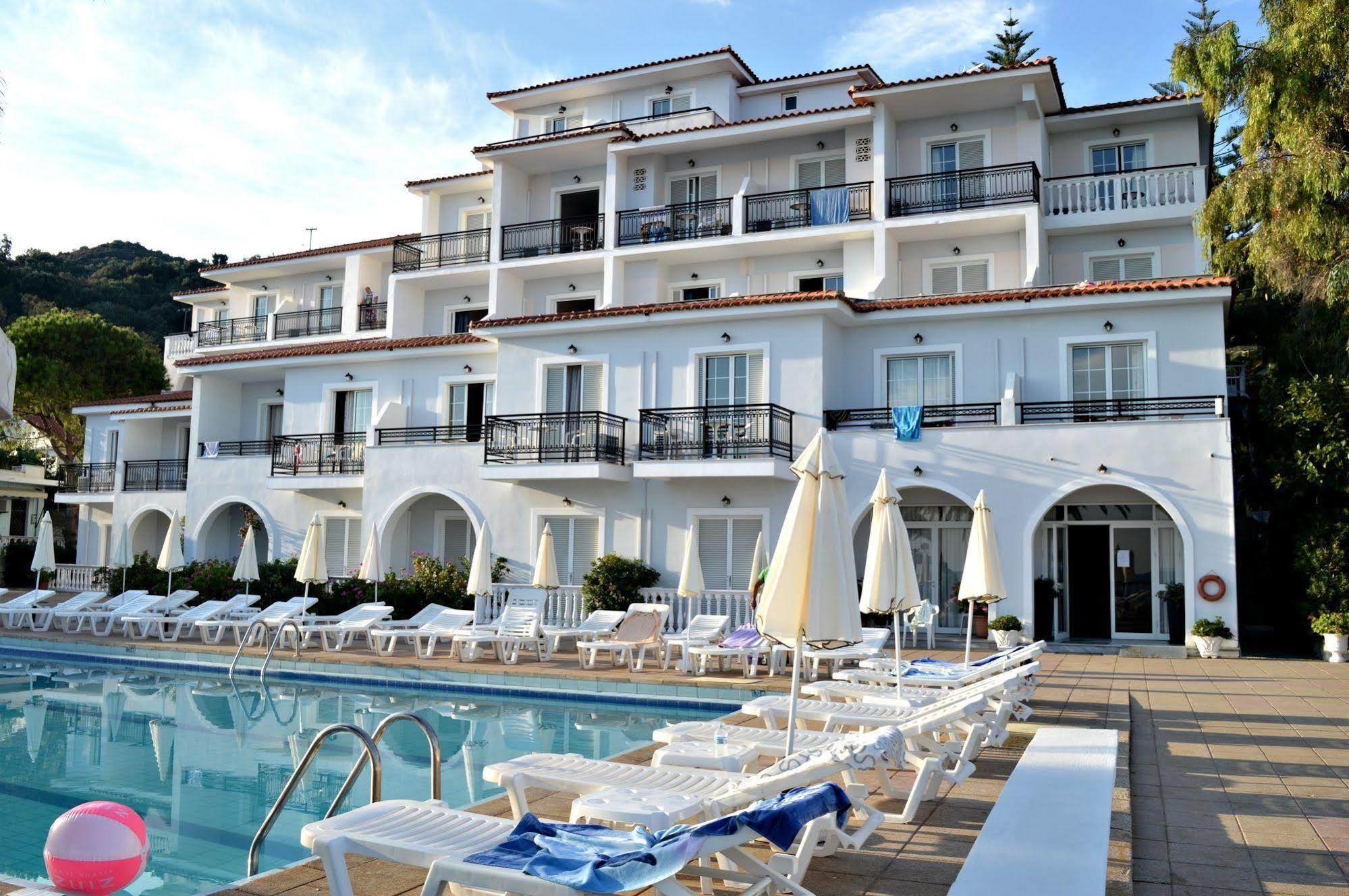 Paradise Beach Camping Platys Gialos  Bagian luar foto